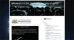 Desktop Screenshot of getrideviljinndevilwiththehelpofquran.com